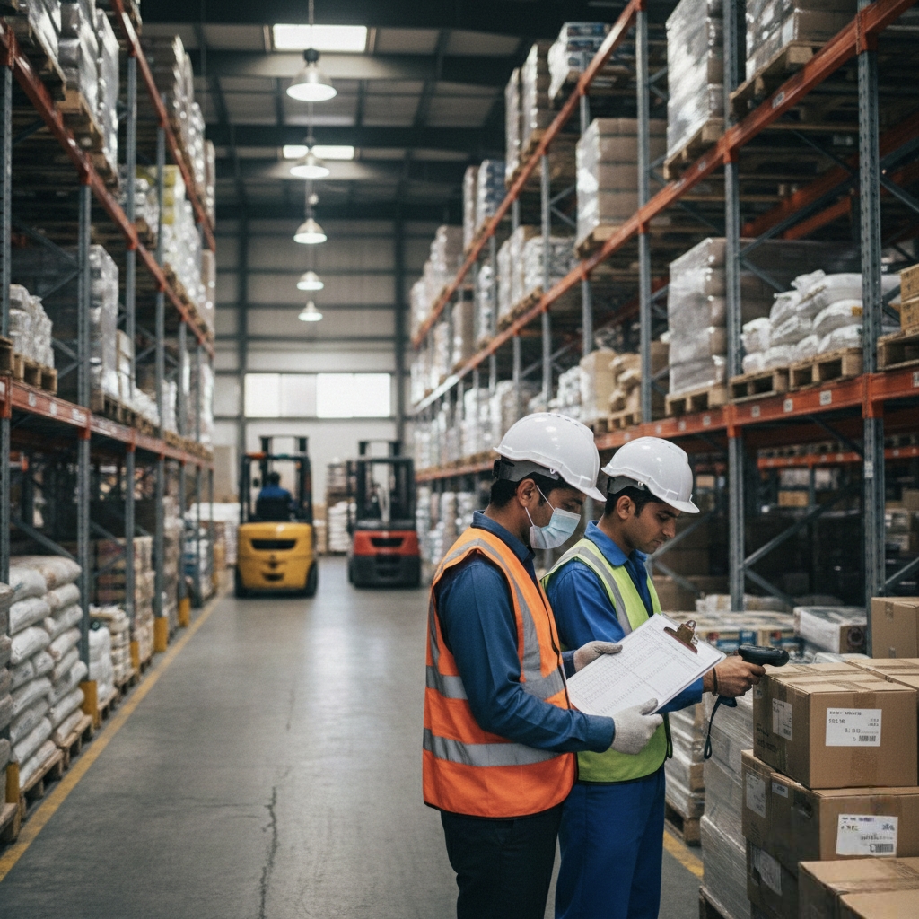 Pakistani warehouse operations and inventory control